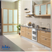 Pole Acrylic PVC Kitchen Cabinet